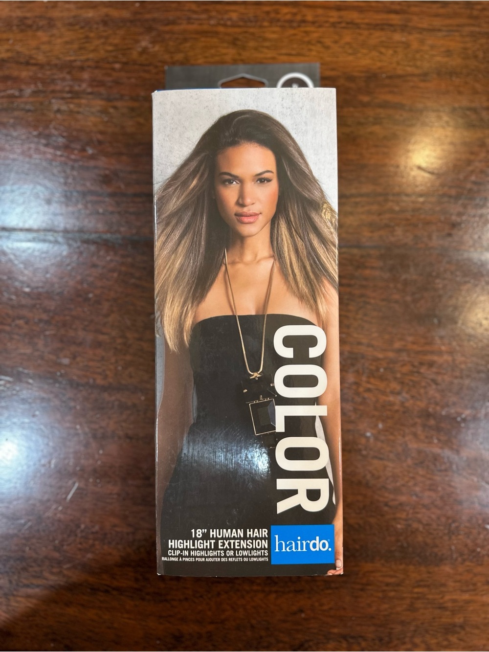 Hairdo by HairUWear
18” Human Hair Highlight extension
Midnight Brown